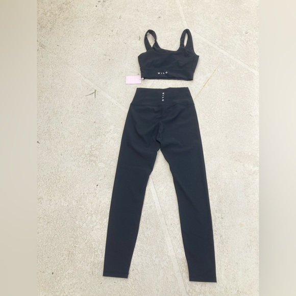 wilo Pants - New WILO athletic leggings and bra size XS color multi